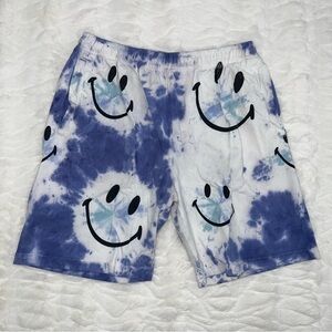 MA®KET Blue Tie-Dye Shorts